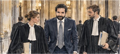 Confrères au Palais de Justice